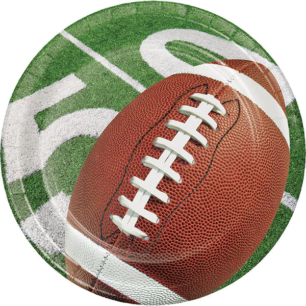 Football Party Cake Plates (8)
