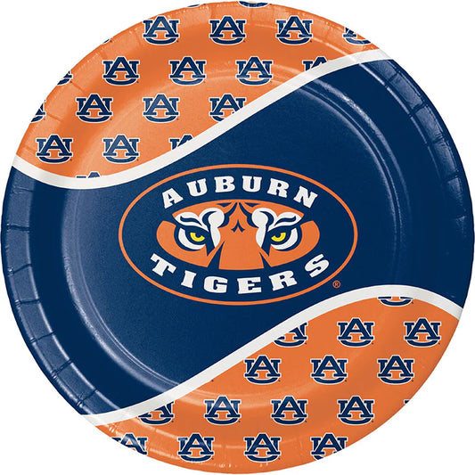 Auburn University Lunch Plates - 8 pack