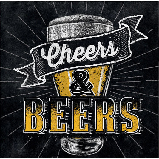 Cheers & Beers Cake Napkins (16)