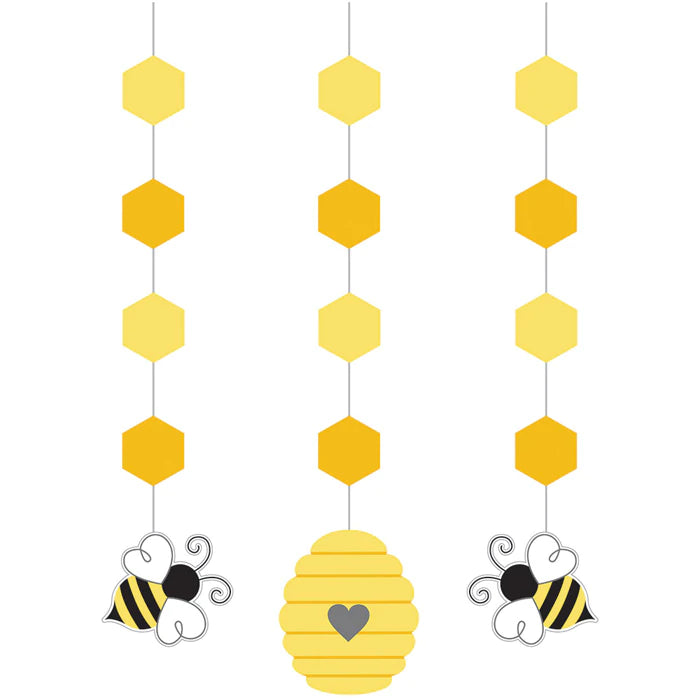 Bumblebee Baby Dizzy Danglers - 3 pack