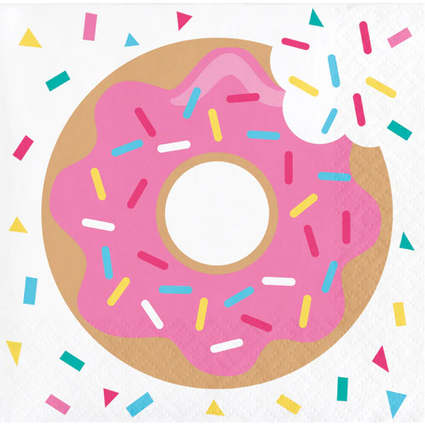 Donut Time Cake Napkins (16)