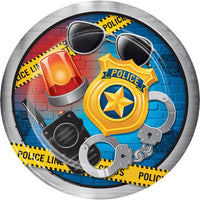 Police Party Lunch Plates (8)