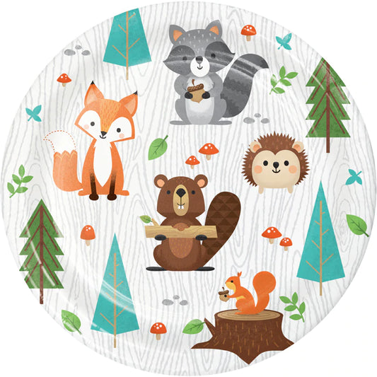 Wild One Cake Plates - 8 pack
