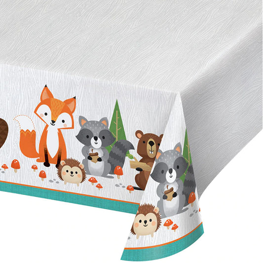 Wild One Table Cover - Plastic