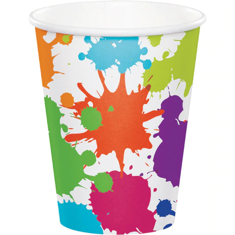 Art Party Cups - 8 pack