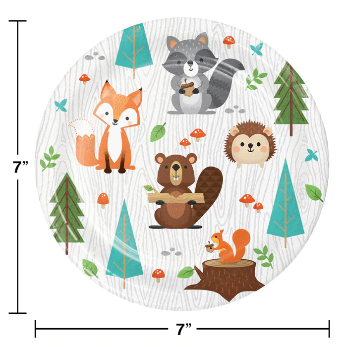 Wild One Cake Plates - 8 pack