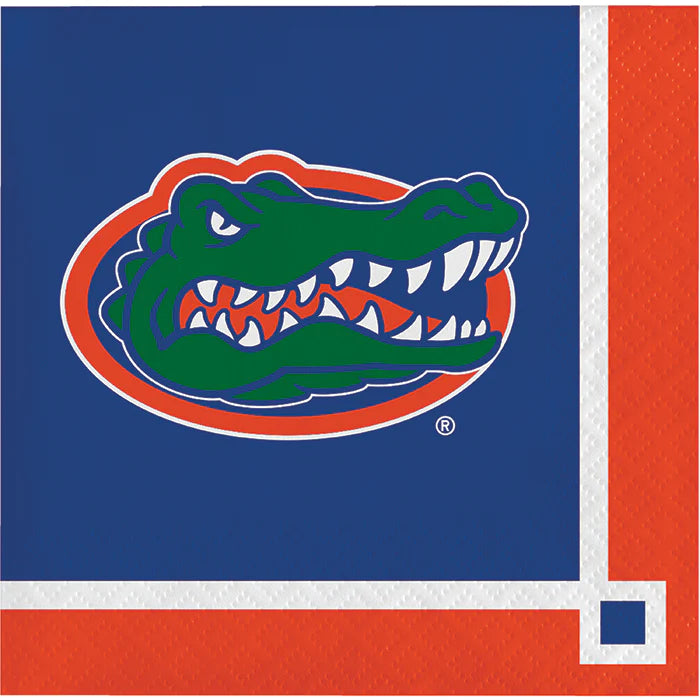 University of Florida Cake Napkins - 20 pack