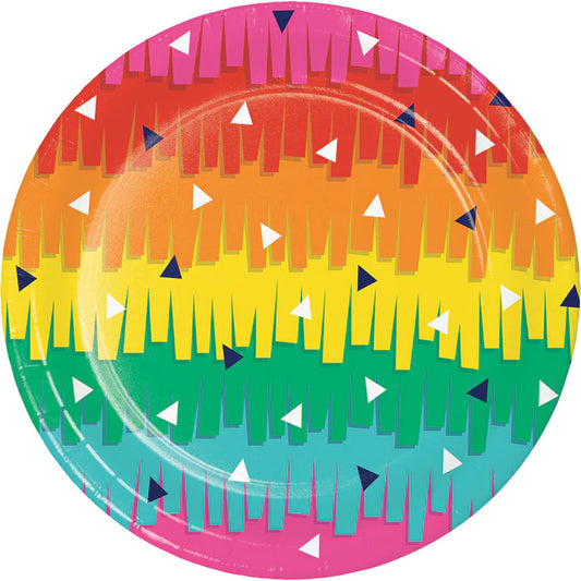 Fiesta Fun Cake Plates - 8 pack