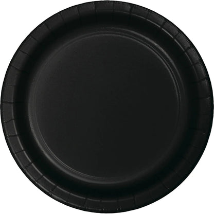 Black Velvet Cake Plates (8)