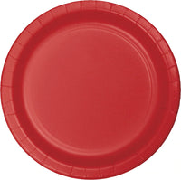 Classic Red Cake Plates (8)