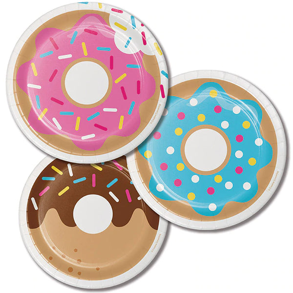 Donut Time Cake Plates (8)
